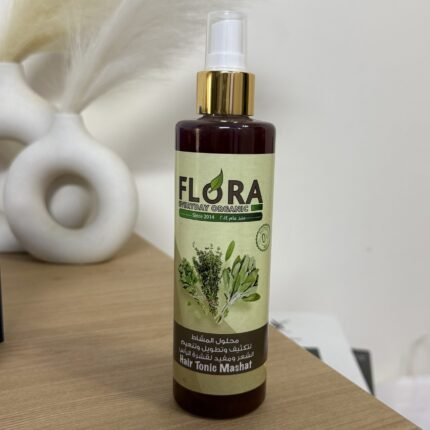 محلول المشاط لتكثيف وتطويل الشعر flora
